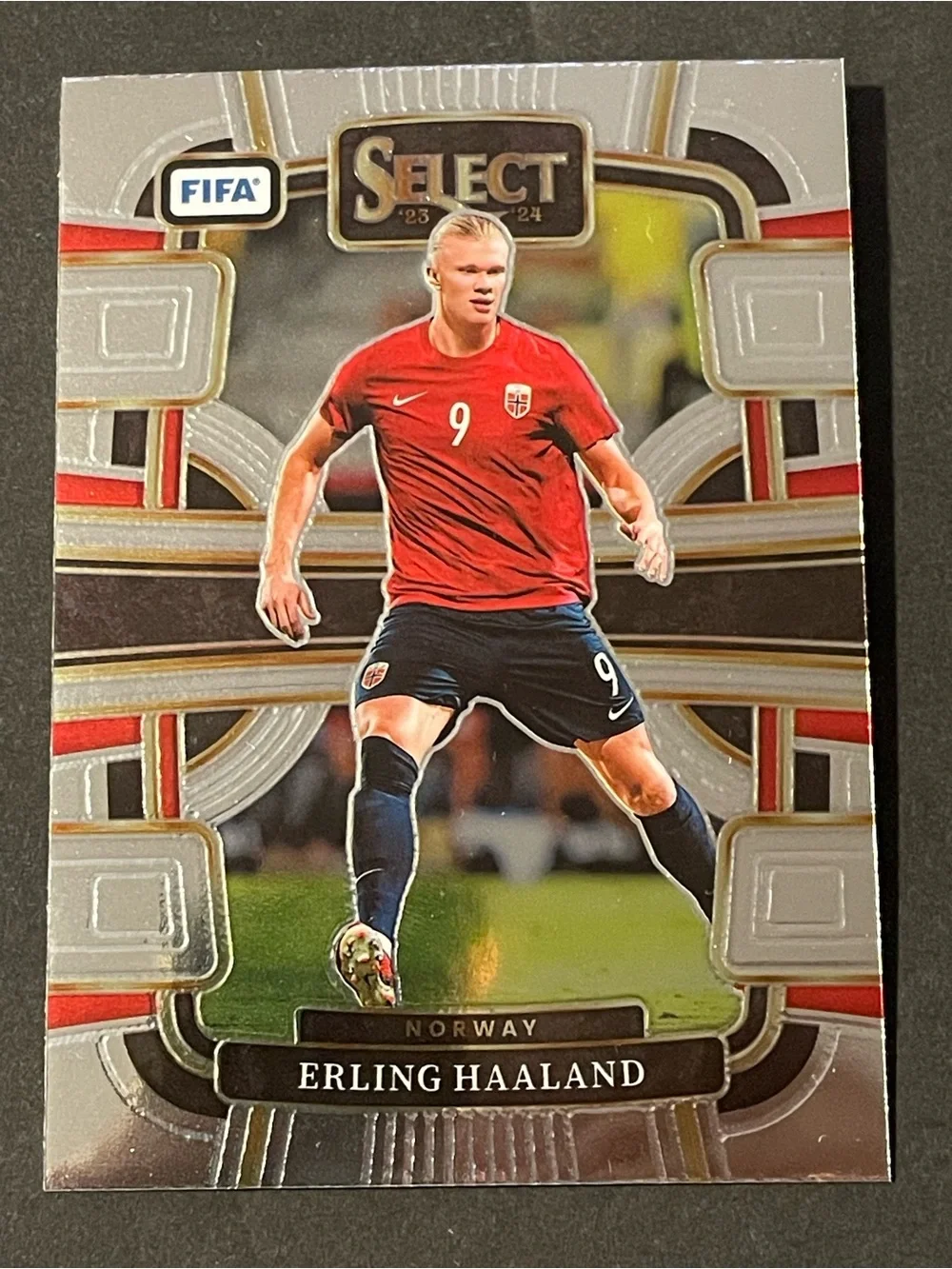 2023-24 Panini Select FIFA - Terrace Level Erling Haaland Norway #93 Base Card